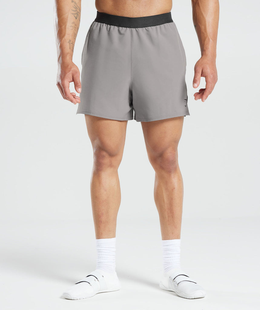 Gymshark 315 Woven Shorts Marble Grey Gymshark